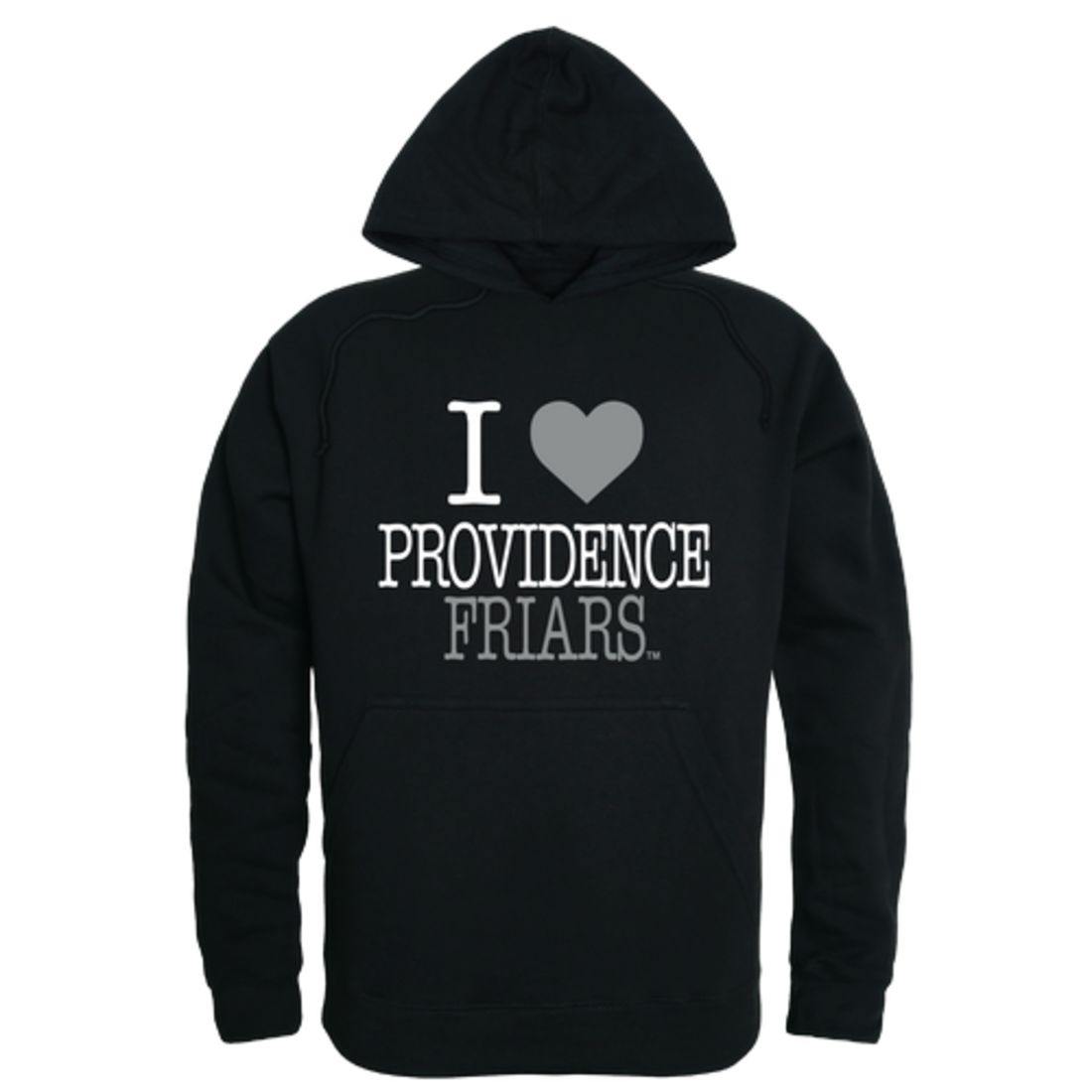I Love Providence College Friars Hoodie Sweatshirt-Campus-Wardrobe
