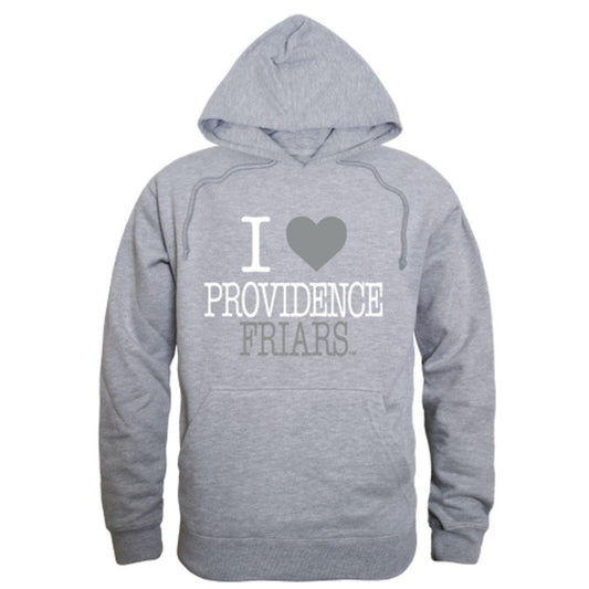 I Love Providence College Friars Hoodie Sweatshirt-Campus-Wardrobe