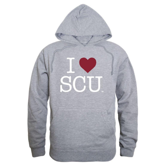 I Love SCU Santa Clara University Broncos Hoodie Sweatshirt-Campus-Wardrobe