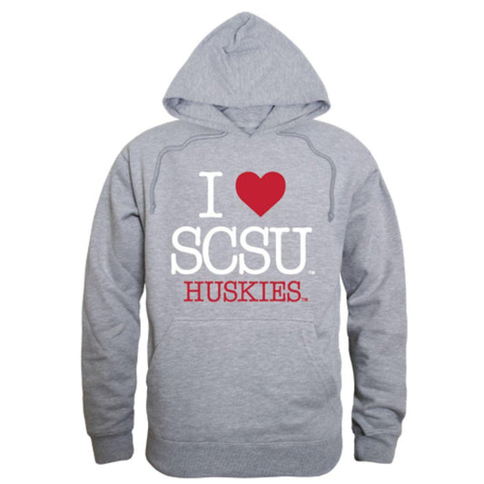 I Love St. Cloud State University Huskies Hoodie Sweatshirt-Campus-Wardrobe