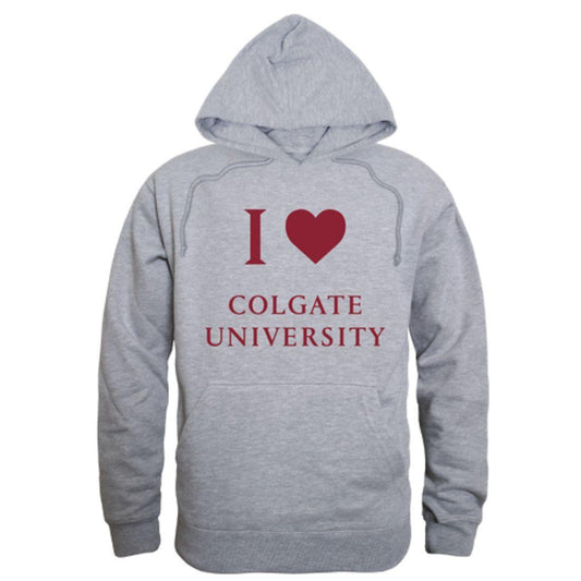 I Love Colgate University Raider Hoodie Sweatshirt-Campus-Wardrobe