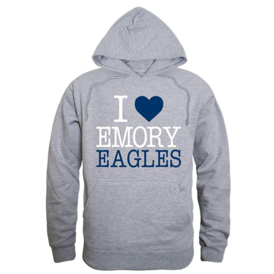 I Love Emory University Eagles Hoodie Sweatshirt-Campus-Wardrobe
