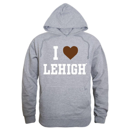 I Love Lehigh University Mountain Hawks Hoodie Sweatshirt-Campus-Wardrobe
