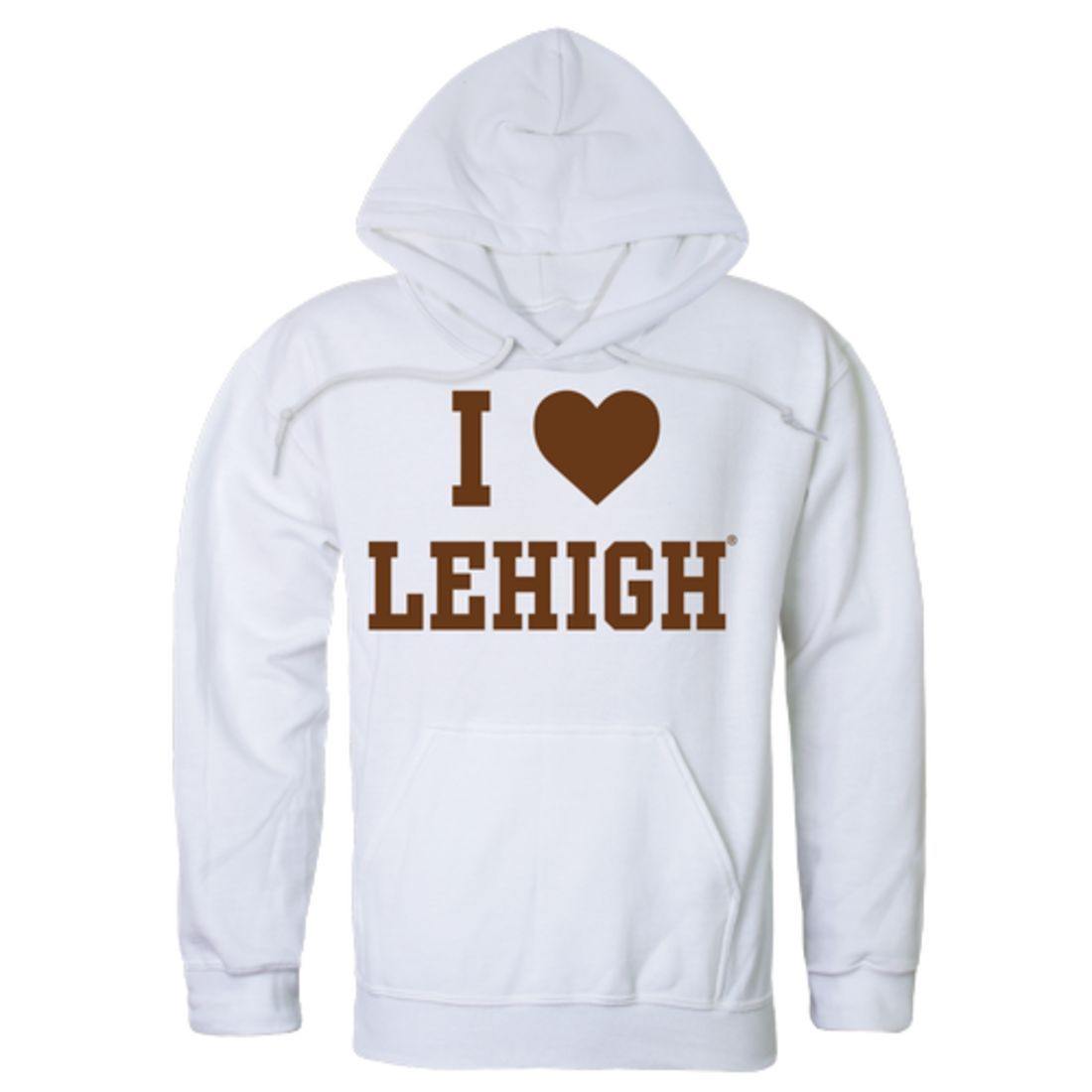 I Love Lehigh University Mountain Hawks Hoodie Sweatshirt-Campus-Wardrobe