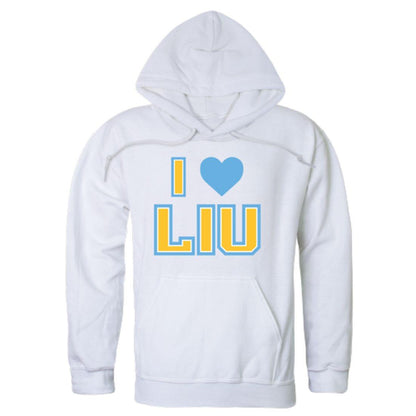 I Love LIU Long Island University Post Pioneers Hoodie Sweatshirt-Campus-Wardrobe
