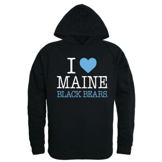 I Love UMaine University of Maine Bears Hoodie Sweatshirt-Campus-Wardrobe