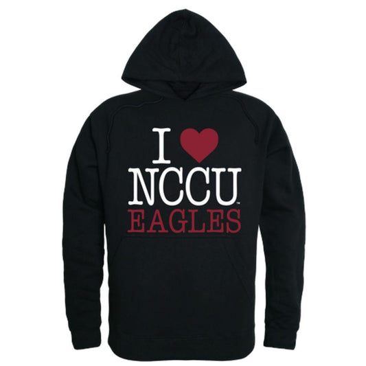 I Love NCCU North Carolina Central University Eagles Hoodie Sweatshirt-Campus-Wardrobe
