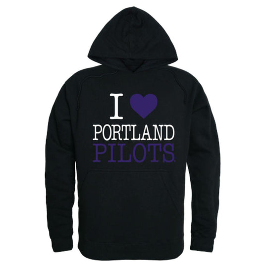 I Love UP University of Portland Pilots Hoodie Sweatshirt-Campus-Wardrobe