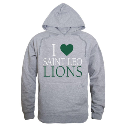 I Love Saint Leo University Lions Hoodie Sweatshirt-Campus-Wardrobe