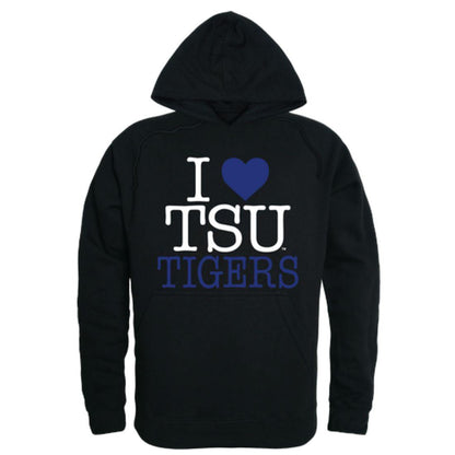 I Love TSU Tennessee State University Tigers Hoodie Sweatshirt-Campus-Wardrobe