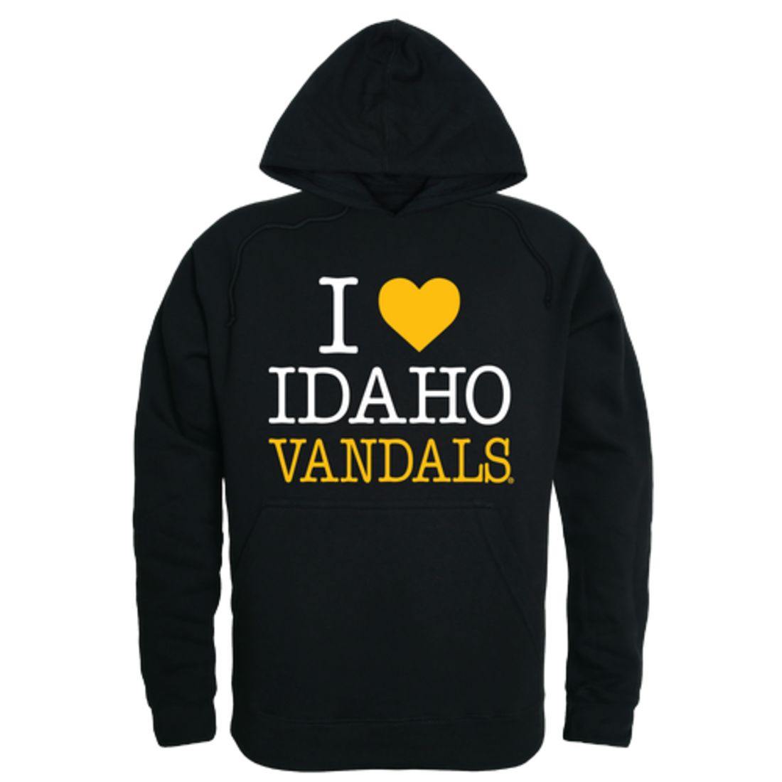 I Love University of Idaho Vandals Hoodie Sweatshirt-Campus-Wardrobe