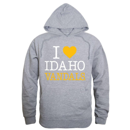 I Love University of Idaho Vandals Hoodie Sweatshirt-Campus-Wardrobe