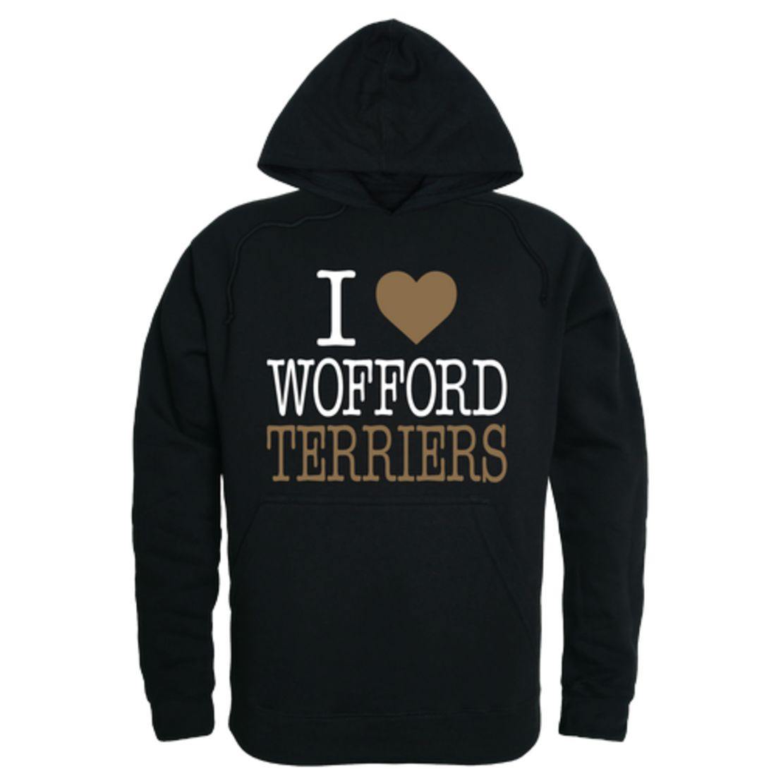 I Love Wofford College Terriers Hoodie Sweatshirt-Campus-Wardrobe