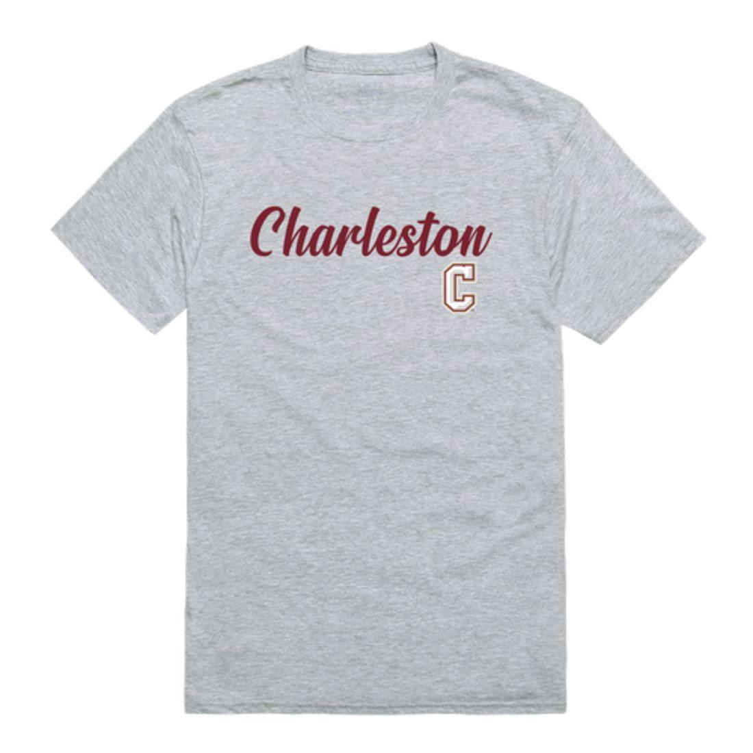 COFC College of Charleston Cougars Script Tee T-Shirt-Campus-Wardrobe