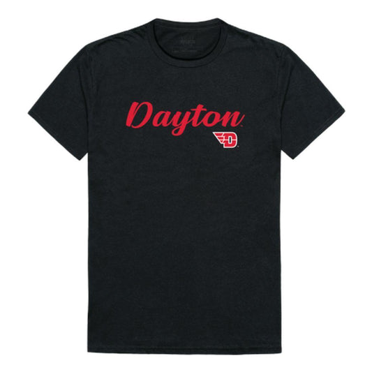 UD University of Dayton Flyers Script Tee T-Shirt-Campus-Wardrobe