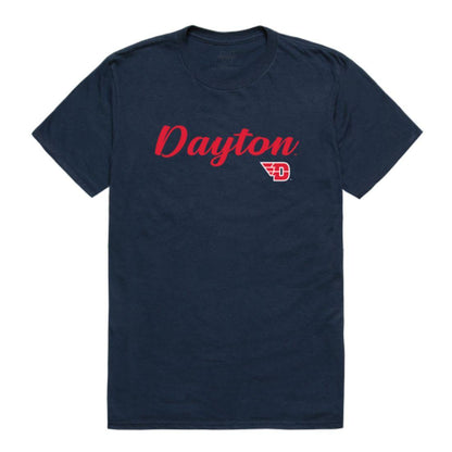 UD University of Dayton Flyers Script Tee T-Shirt-Campus-Wardrobe