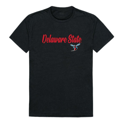 DSU Delaware State University Hornet Script Tee T-Shirt-Campus-Wardrobe