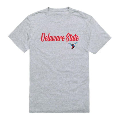 DSU Delaware State University Hornet Script Tee T-Shirt-Campus-Wardrobe