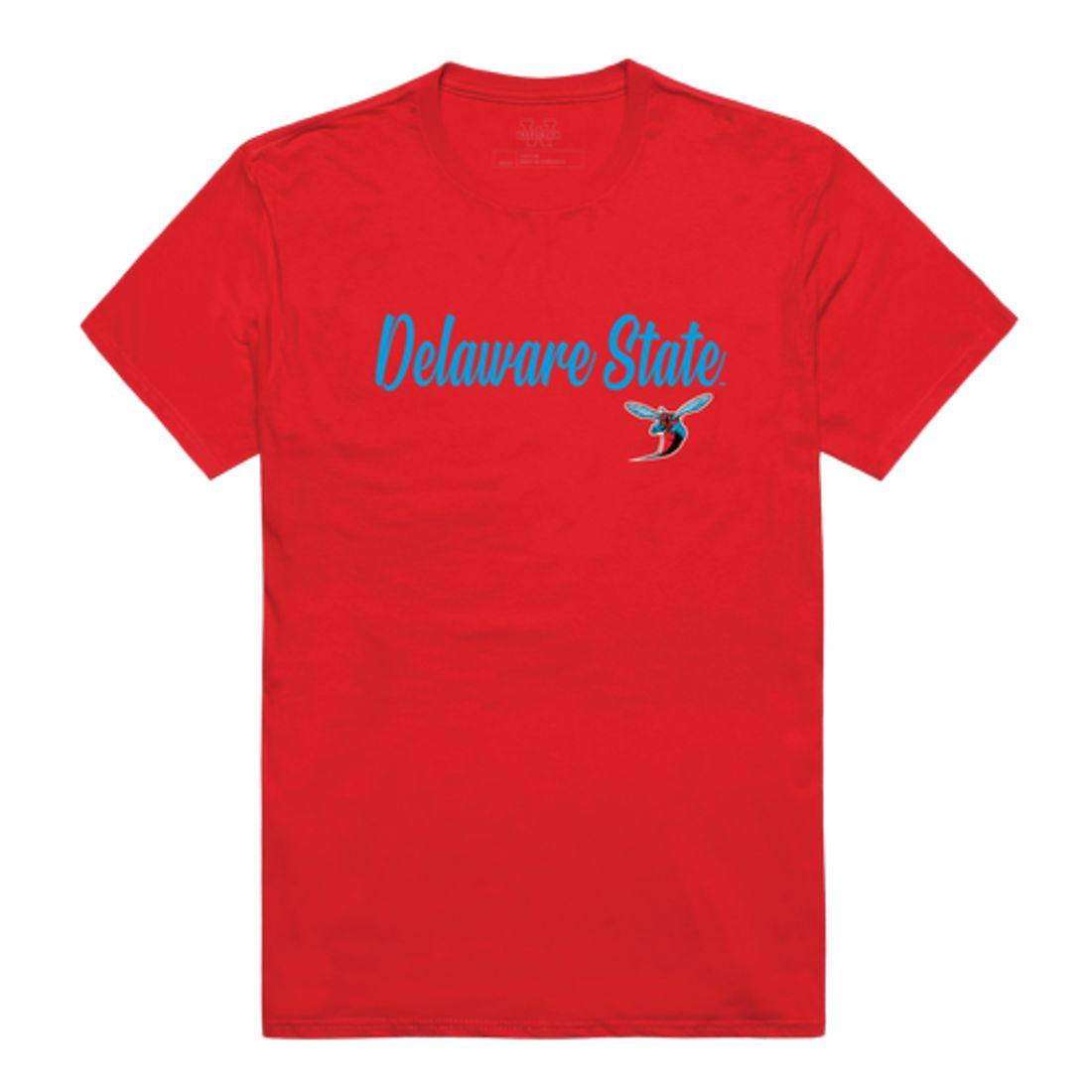 DSU Delaware State University Hornet Script Tee T-Shirt-Campus-Wardrobe