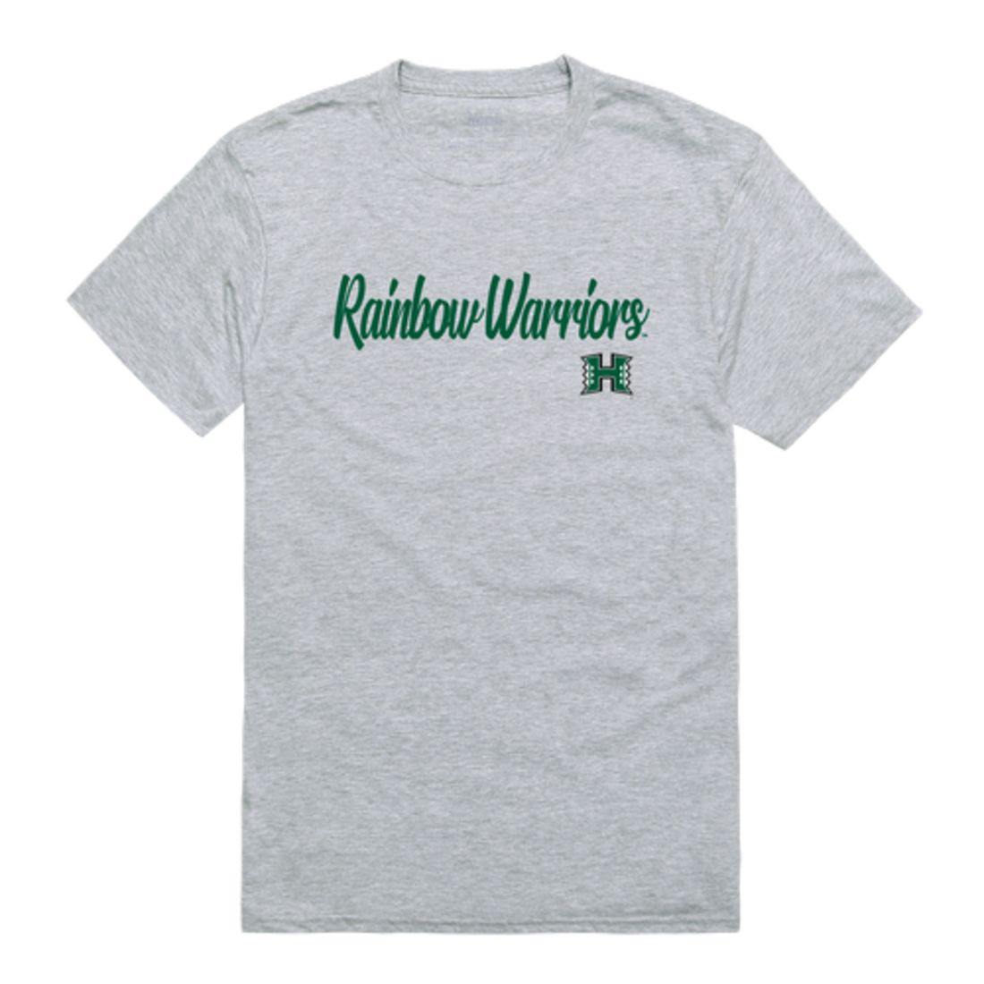 University of Hawaii Rainbow Warriors Script Tee T-Shirt-Campus-Wardrobe