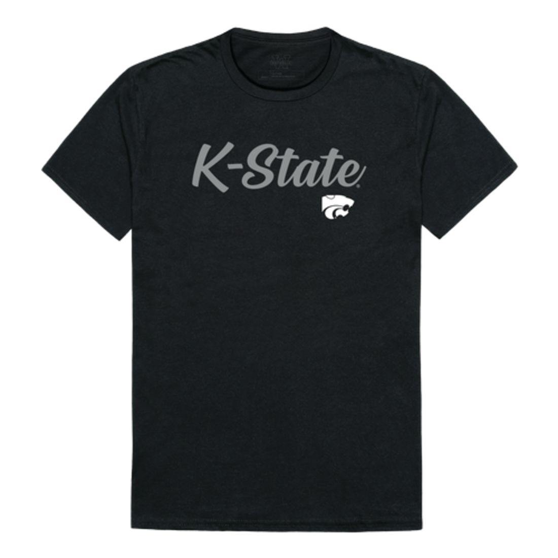 KSU Kansas State University Wildcats Script Tee T-Shirt-Campus-Wardrobe