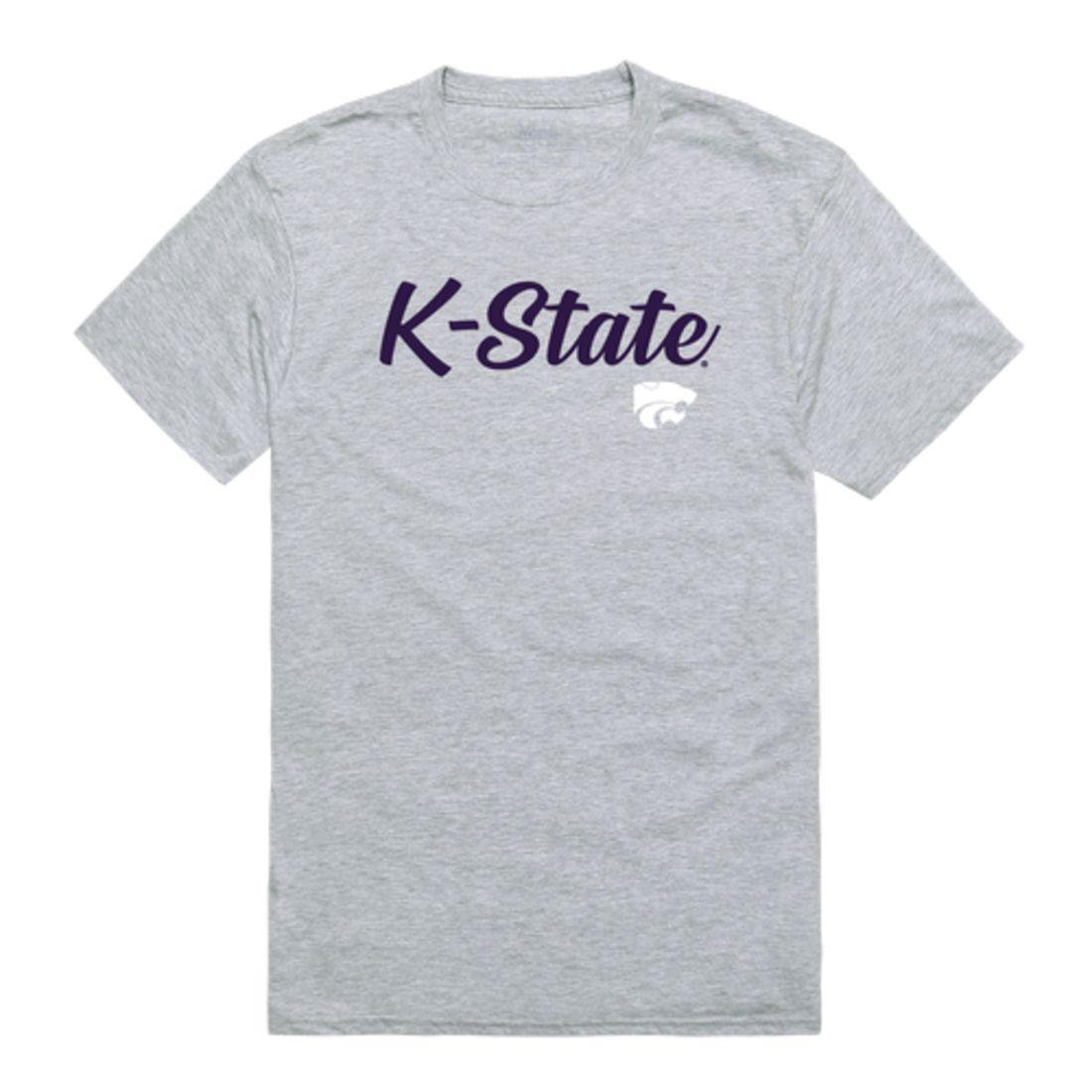 KSU Kansas State University Wildcats Script Tee T-Shirt-Campus-Wardrobe