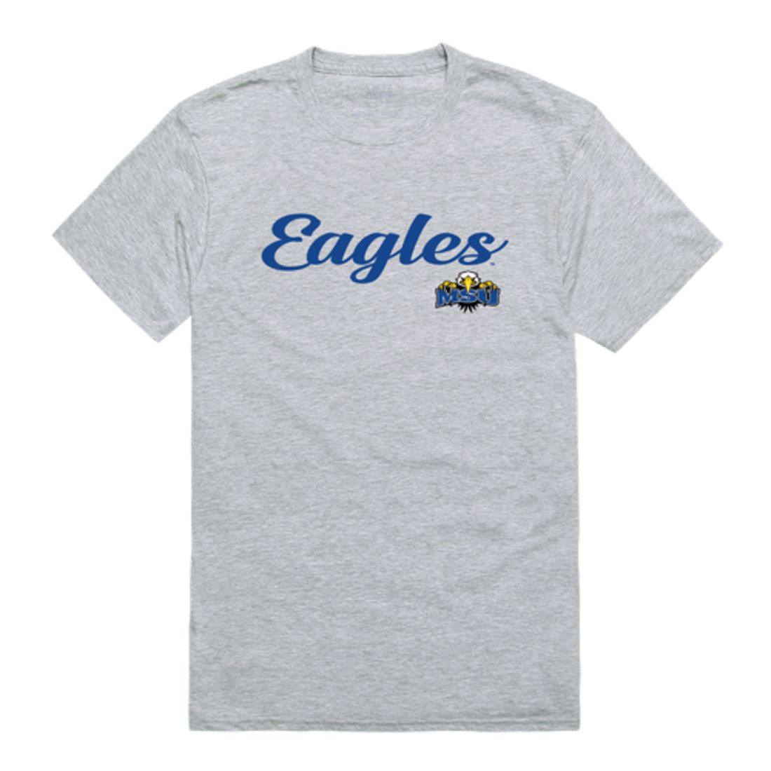 MSU Morehead State University Eagles Script Tee T-Shirt-Campus-Wardrobe