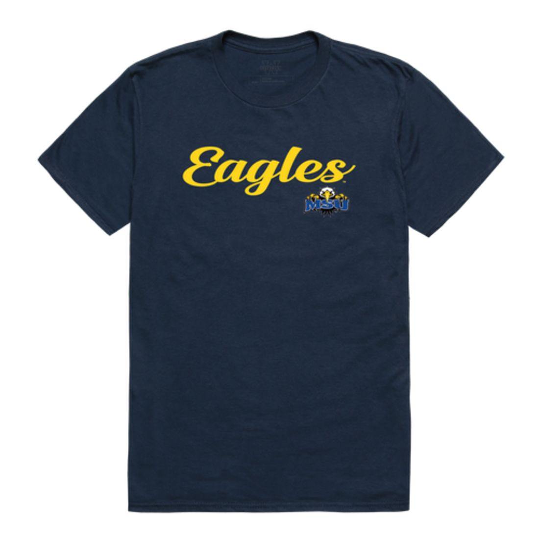 MSU Morehead State University Eagles Script Tee T-Shirt-Campus-Wardrobe