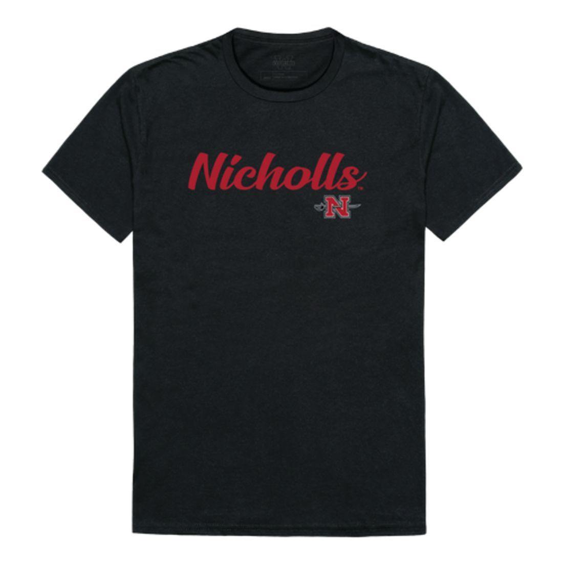 Nicholls State University Colonels Script Tee T-Shirt-Campus-Wardrobe