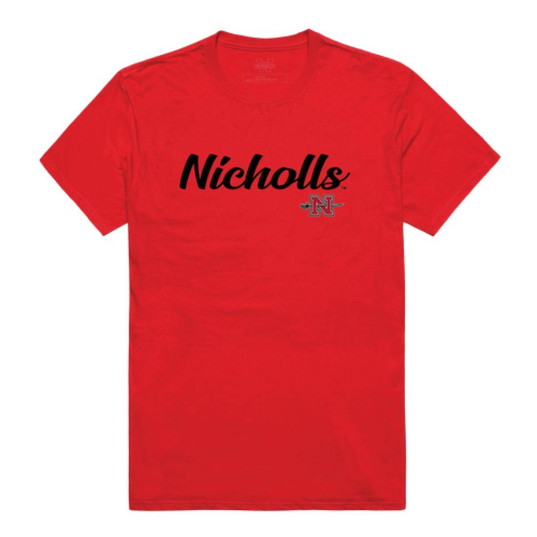 Nicholls State University Colonels Script Tee T-Shirt-Campus-Wardrobe