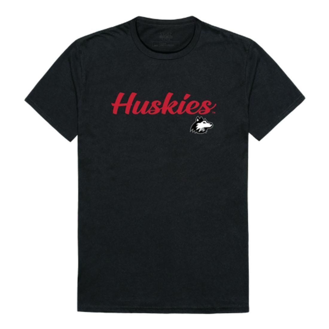 NIU Northern Illinois University Huskies Script Tee T-Shirt-Campus-Wardrobe