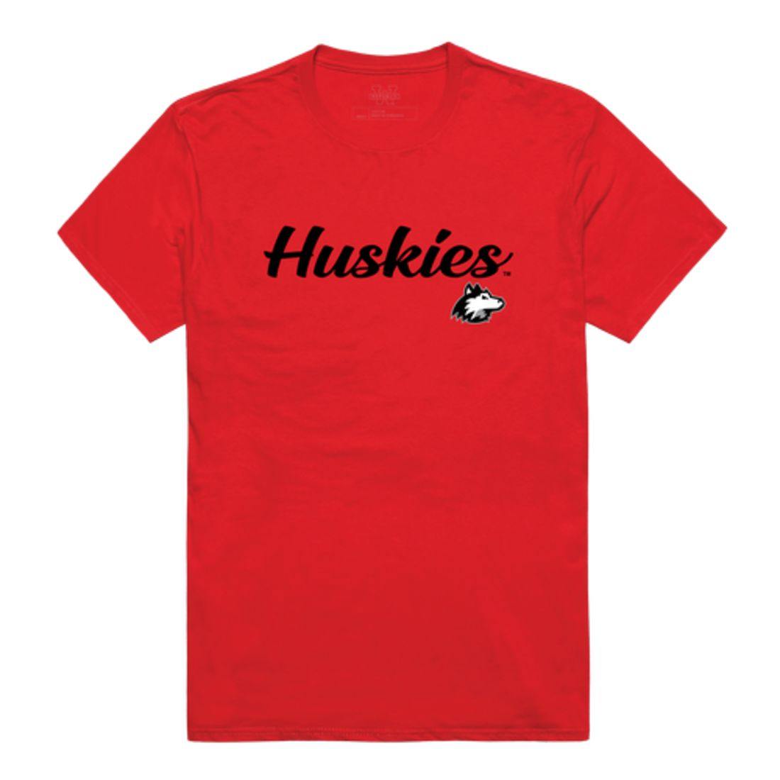 NIU Northern Illinois University Huskies Script Tee T-Shirt-Campus-Wardrobe