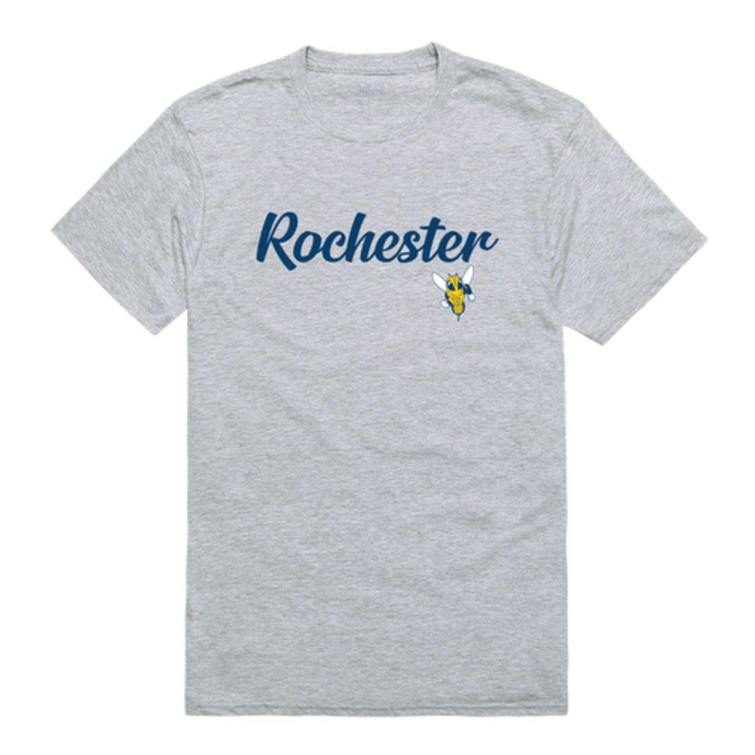 University of Rochester Yellowjackets Script Tee T-Shirt-Campus-Wardrobe