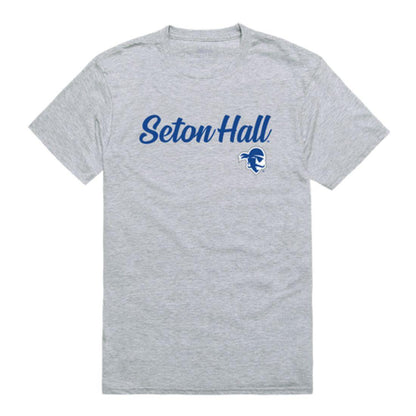 SHU Seton Hall University Pirates Script Tee T-Shirt-Campus-Wardrobe