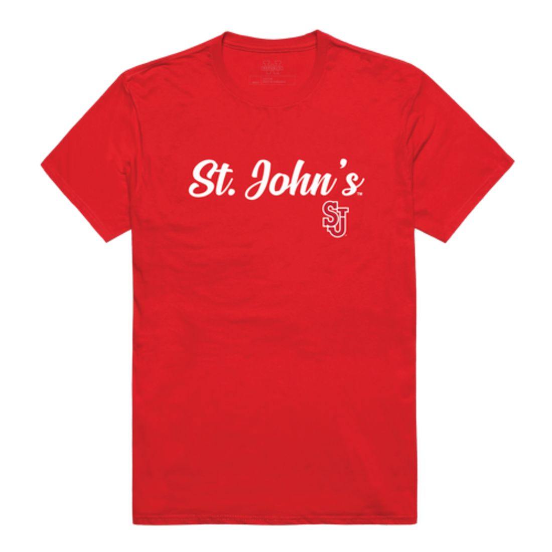 St. John's University Storm Script Tee T-Shirt-Campus-Wardrobe