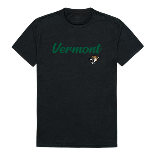 UVM University of Vermont Catamounts Script Tee T-Shirt-Campus-Wardrobe