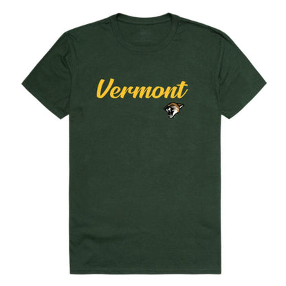 UVM University of Vermont Catamounts Script Tee T-Shirt-Campus-Wardrobe