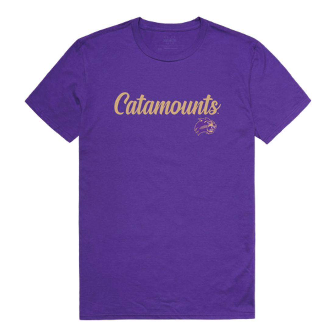 WCU Western Carolina University Catamounts Script Tee T-Shirt-Campus-Wardrobe