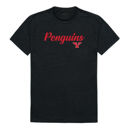 YSU Youngstown State University Penguins Script Tee T-Shirt-Campus-Wardrobe