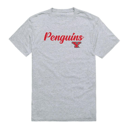 YSU Youngstown State University Penguins Script Tee T-Shirt-Campus-Wardrobe