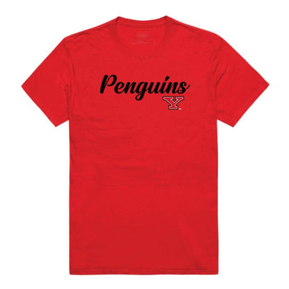 YSU Youngstown State University Penguins Script Tee T-Shirt-Campus-Wardrobe