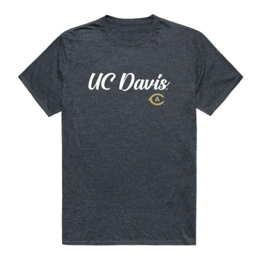 UC Davis University of California Aggies Script Tee T-Shirt-Campus-Wardrobe