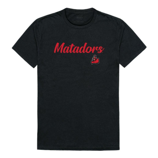 CSUN California State University Northridge Matadors Script Tee T-Shirt-Campus-Wardrobe