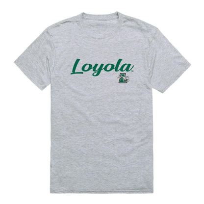 Loyola University Marylandhounds Script Tee T-Shirt-Campus-Wardrobe