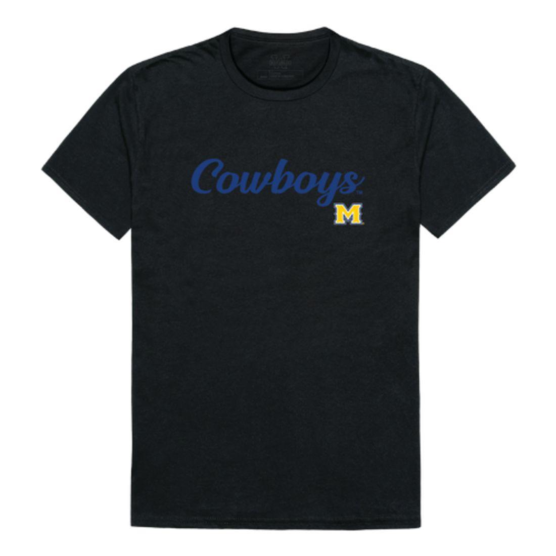 McNeese State University Cowboys and Cowgirls Script Tee T-Shirt-Campus-Wardrobe