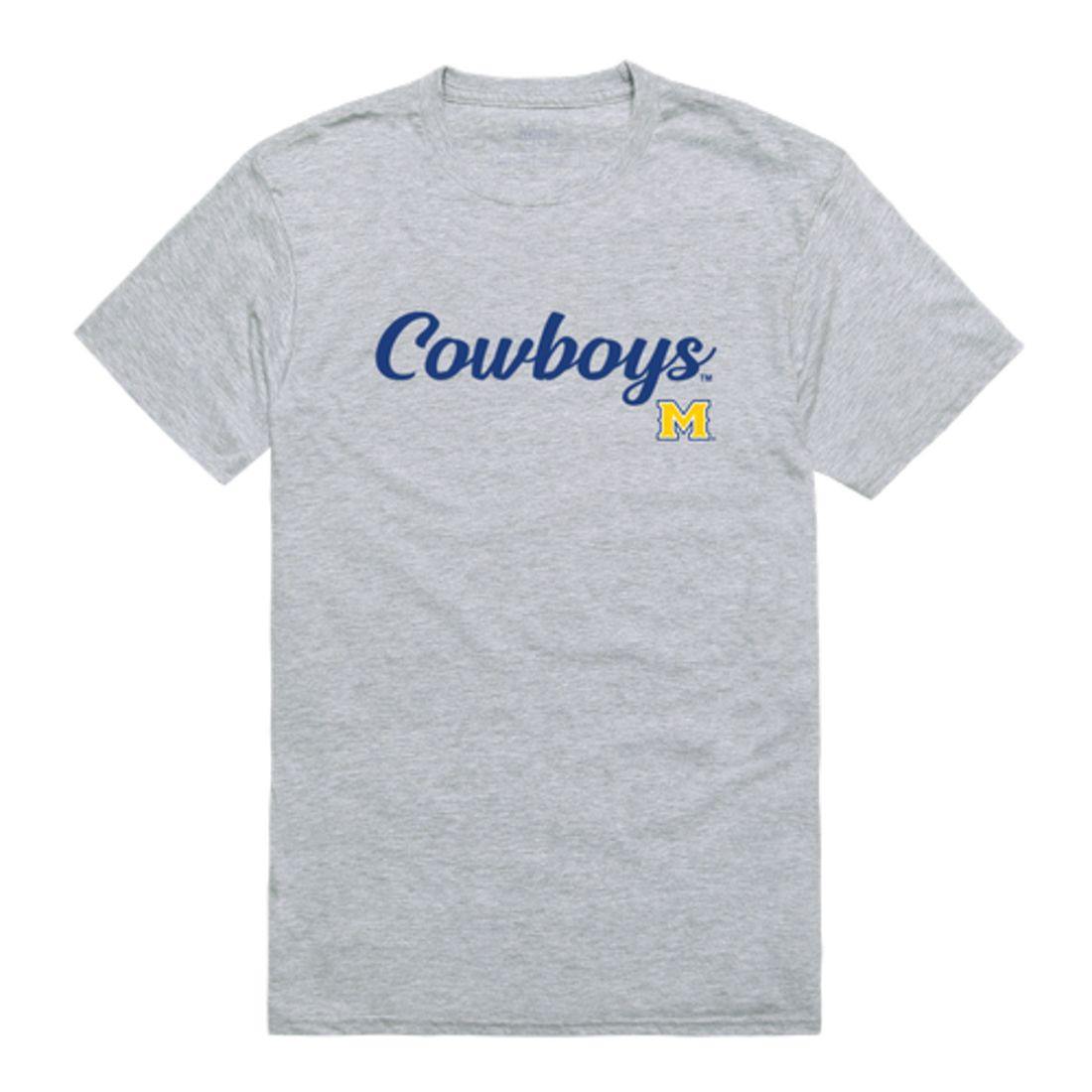 McNeese State University Cowboys and Cowgirls Script Tee T-Shirt-Campus-Wardrobe