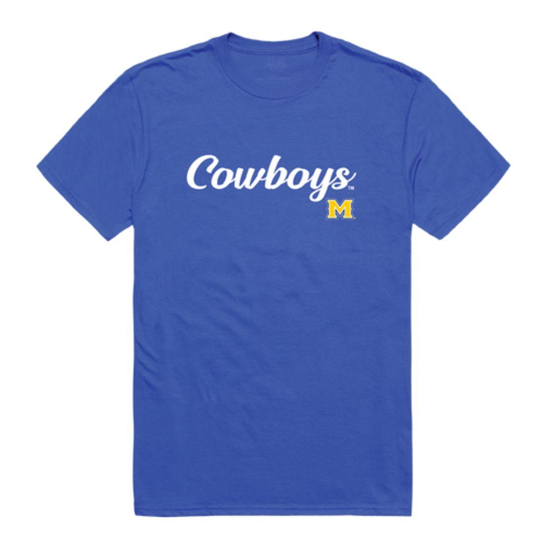 McNeese State University Cowboys and Cowgirls Script Tee T-Shirt-Campus-Wardrobe