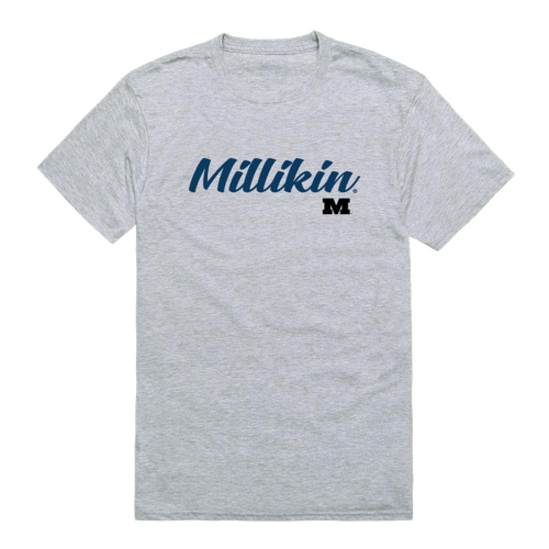 Millikin University Big Script Tee T-Shirt-Campus-Wardrobe