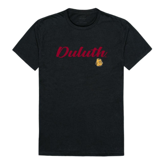 UMD University of Minnesota Duluth Bulldogs Script Tee T-Shirt-Campus-Wardrobe