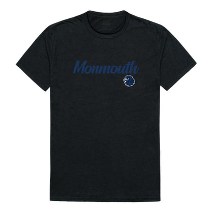 Monmouth University Hawks Script Tee T-Shirt-Campus-Wardrobe